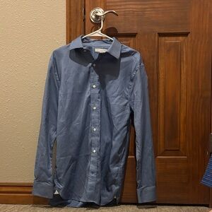 Banana Republic Classic Blue Dress Shirt